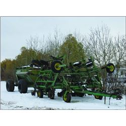 Concord 24' (approximately) John Deere 610 Air Seeder Cultivator