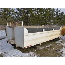 15' Steel Gravel Box