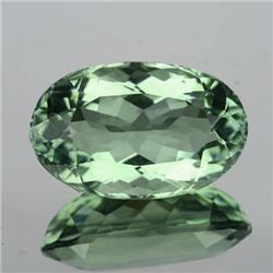 Natural Light Green Tea Color Amethyst 13.25 Cts - VVS