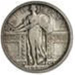 1917-S Standing Liberty Quarter Type-I XF Details