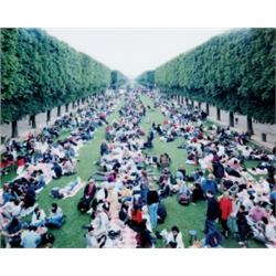 MASSIMO VITALI (Italian, b. 1944) PICNIC ALL…E gallery label adhered to verso of mount, titled an...