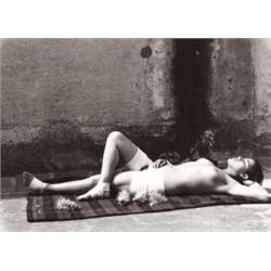 MANUEL ALVAREZ BRAVO (Mexican, 1902-2002) TWO NUDES signed and titled in pencil below image on mo...