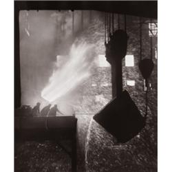 A. AUBREY BODINE (American, 1906-1970) SEVEN PHOTOGRAPHS 6 signed in pencil or ink below image on...