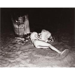 WEEGEE (ARTHUR FELLIG) (American, b. Poland, 1899-1968) CONEY ISLAND 2 different artist’s stamps ...