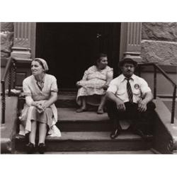 HELEN LEVITT (American, b. 1918) THREE PHOTOGRAPHS: NEW YORK CITY each signed in pencil on verso ...