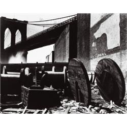 BRETT WESTON (American, 1911-1993) NEW YORK signed and dated in pencil below image on mount title...