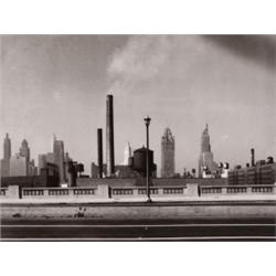 WALKER EVANS (American, 1903-1975) CHICAGO signed and dated “Walker Evans 1947” in pencil on vers...