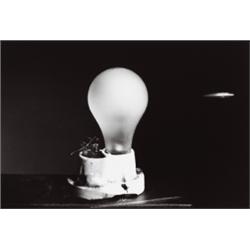 HAROLD EDGERTON (American, 1903-1990) DEATH OF A LIGHT BULB each print titled and signed in penci...