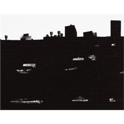 AARON SISKIND (American, 1903-1991) FOUR PHOTOGRAPHS each titled, dated and signed in ink below i...