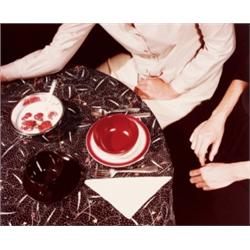 JO ANN CALLIS (American, b. 1940) FOUR PHOTOGRAPHS each with various inscriptions in pencil on ve...
