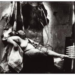 JOEL-PETER WITKIN (American, b. 1939) SANITARIUM & PREPARATORY SKETCH photograph is signed, title...