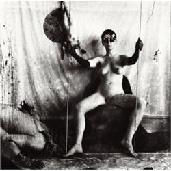 JOEL-PETER WITKIN (American, b. 1939) JOURNEYS OF THE MASK: FETISHISM & PREPARATORY SKETCH photog...