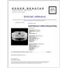 Image 3 : Solid Platinum 1.60ctw Diamond Ring