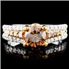 Image 1 : 14K Gold 1.64ctw Diamond Ring