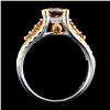 Image 2 : 14K Gold 1.64ctw Diamond Ring