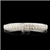 Image 2 : 14K Gold 3.31ctw Diamond Bracelet