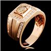 Image 1 : 14K Gold 1.45ctw Fancy Diamond Ring