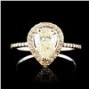Image 1 : 14K Gold 1.31ctw Diamond Ring
