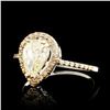 Image 2 : 14K Gold 1.31ctw Diamond Ring