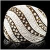 Image 1 : 18K Gold 0.71ctw Diamond Ring