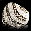 Image 2 : 18K Gold 0.71ctw Diamond Ring