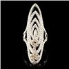 Image 1 : 14K Gold 2.05ctw Diamond Ring