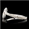 Image 2 : 14K Gold 1.58ctw Diamond Bangle