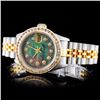Image 2 : Rolex YG/SS DateJust 1.00ct Diamond Ladies Watch