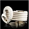 Image 2 : 14K Gold 0.34ctw Diamond Ring