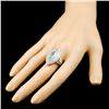 Image 3 : 18K Gold 3.98ct Tourmaline & 1.60ctw Diamond Ring