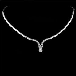 14K Gold 1.52ctw Diamond Necklace
