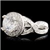 Image 2 : 14K Gold 1.82ctw Diamond Ring