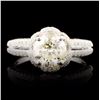 Image 1 : 18K Gold 2.15ctw Diamond Ring
