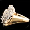 Image 2 : 14K Gold 0.50ctw Diamond Ring