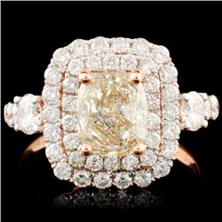 18K Gold 2.11ctw Diamond Ring