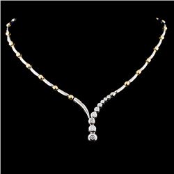 14K Gold 0.46ctw Diamond Necklace