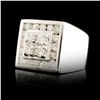 Image 2 : 14K Gold 1.42ctw Diamond Ring