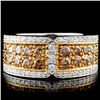 Image 1 : 14K Gold 1.29ctw Diamond Ring
