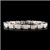 Image 1 : 18K Gold 1.44ctw Diamond Bangle