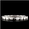 Image 2 : 18K Gold 1.44ctw Diamond Bangle