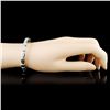 Image 3 : 18K Gold 1.44ctw Diamond Bangle