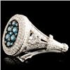 Image 2 : 14K Gold 1.20ctw Diamond Ring