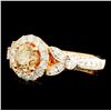 Image 2 : 18K Gold 1.71ctw Diamond Ring