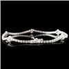 Image 2 : 18K Gold 1.50ctw Diamond Bracelet