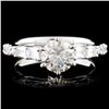 Image 1 : 18K Gold 1.50ctw Diamond Ring