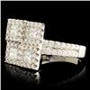 Image 2 : 18K Gold 1.67ctw Diamond Ring