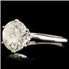Image 2 : 14K Gold 2.21ct Solitaire Diamond Ring