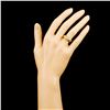 Image 4 : 14K Gold 0.76ctw Diamond Ring