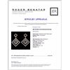 Image 3 : 18K Two Tone 3.55ct Diamond Earrings