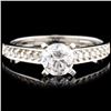 Image 1 : 18K Rose Gold 0.85ctw Diamond Ring